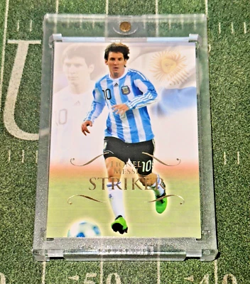 2011 Futera Unique Football Lionel Messi GOAT GOLD #146 SP Barcelona📈🔥 - Imagen 1 de 2