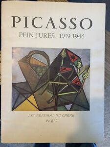 PICASSO.PEINTURES.1939-1946.PORTFOLIO.ÉDITIONS DU CHÉNE.ROBERT DESNOS.1950.