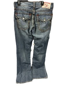 Vintage True Religion Brand Jeans World Tour Denim Pants Size 34” - Picture 1 of 20