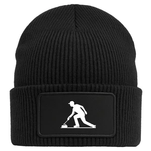 Beanie Curling Silhouette Idea Regalo Curling Regalo Regalo Souv - Foto 1 di 16
