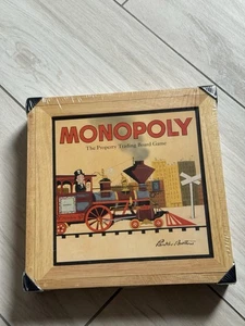 MONOPOLY NOSTALGIA WOODEN BOX EDITION (2003) - BRAND NEW SEALED - RRP £69 - Picture 1 of 3