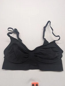 SKIMS Seamless Bralette Black L/XL NWOT - Picture 1 of 3
