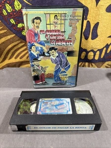 El Dolor De Pagar La Renta Vhs Comedia Mexicana Cine Mexicano Vhs - Foto 1 di 10
