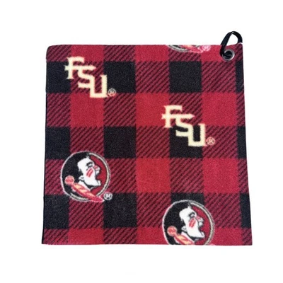"Toalla de piscina de lana de billar Florida State Seminoles FSU jugador de piscina de 12"" x 12""" Foto 1 de 3