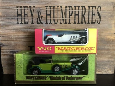 2xMatchbox Modelos de Antaño Nº10B-2.& Y-16B-2.B Versión Ultrarar EMBALAJE ORIGINAL - Imagen 1 de 4