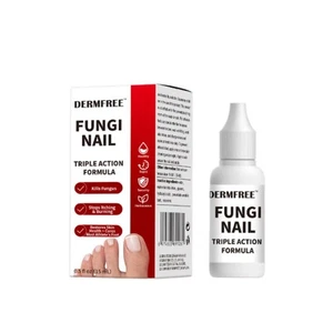 Hongos Uñas Líquido Antifúngico Triple Acción Fórmula Reparación de Uñas Solución Líquida- - Imagen 1 de 13