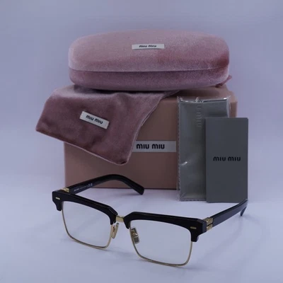 Gafas de sol Miu Miu MU10ZS 1AB08N negro/azul claro bloque de luz 54-17-140 nuevas A... Foto 1 de 4