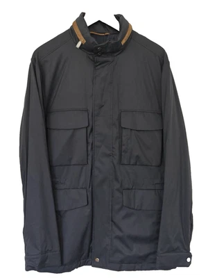 Hackett Field Jacket Lightweight SAVILE ROW No. 14 Navy Blue Medium Wind Rain - Image 1 of 4