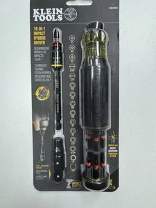 Klein Tools 32516HD 16-in-1 Impact Hybrid Magnetic Screwdriver/Nut Driver - Picture 1 of 1