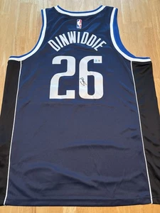 Spencer Dinwiddie Signed Autographed Dallas Mavericks Jersey Beckett  Coa - Picture 1 of 3