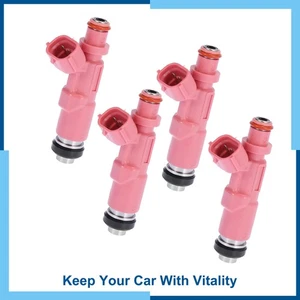 Paquete (4) Inyector de combustible 23250-75080 para Toyota Tacoma 4Runner 2,4 L 2,7 L 1998-2000 - Imagen 1 de 8