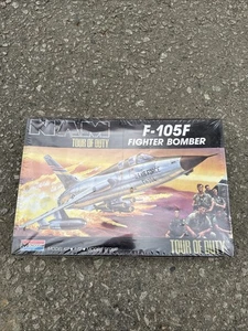 Monogram F-105F Fighter Bomber NAM Tour of Duty 1/72 5450 Sealed Model Kit 1988 - Picture 1 of 9