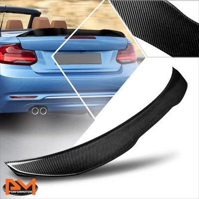 Alerón trasero de fibra de carbono real estilo PSM para BMW Serie 2/M2 cupé 14-21 Foto 1 de 4