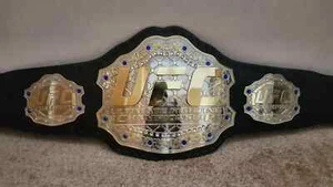 UFC Ultimate Fighting Championship Dual plated Belt Adult Size - Picture 1 of 2