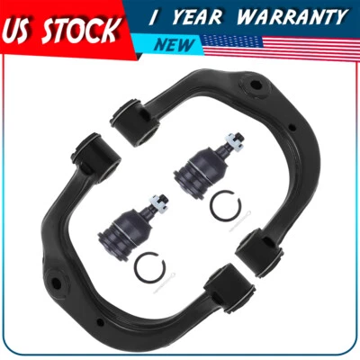 4Pcs Front Upper Control Arm w Ball Joints For 1995-1997 Toyota Tacoma 4WD ONLY - Image 1 of 4