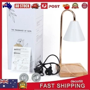 Melting Wax Lamp Dimmable Night Light Aromatherapy Candle Warmer Table Light AU - Picture 1 of 15
