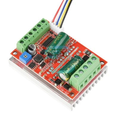 BLDC 3 phase DC 6V-60V 400W Brushless Motor Controller PWM Hall motor Control - Bild 1 von 4