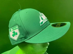 MLB Colorado Rockies New Era 59FIFTY Baseball Hat/Cap Shamrock Green 7-3/4 NWT - Picture 1 of 8