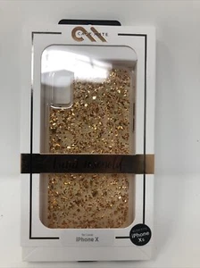 Case-Mate Metallic Karat Roségold Hülle für iPhone X und XS, Roségold - Bild 1 von 2