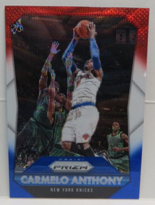 2015-16 Panini Prizm Red White & Blue Prizm Carmelo Anthony #56