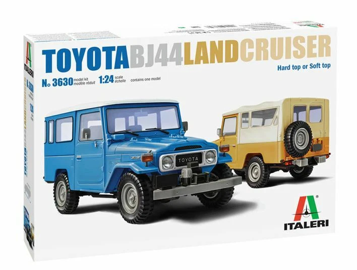 Italeri 3630 - 1:24 Toyota BJ-44 LandCruiser So./Ha.Top - Nuovo - Immagine 1 di 1