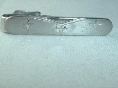 DE COLECCIÓN SPEIDEL GRABADO TONO PLATA BARRA DE CORBATA CLIP BROCHE  Foto 1 de 3
