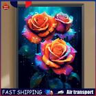 5D DIY Full Round Drill Diamond Painting Colourful Flowers Home Decoration(K644)