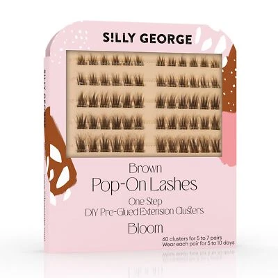 Pop-On Lashes - DIY 1-Step Pre-Glued Faux Eyelash Clusters Natural Look Exten... - Image 1 of 4