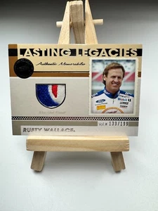 2011 Lasting Legacies Rusty Wallace LL-RW memorabilia Press pass 133 /199 silver - Bild 1 von 6