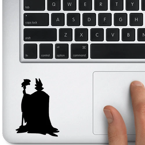 Maleficent vinyl decal Sticker for Trackpad Macbook Laptop Car window smartphone - Image 1 of 4