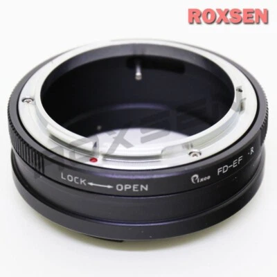 FD mount Canon lens to Canon RF mount adapter camera EOS R R6 R5 R3 R7 RP R8 R9 - Image 1 of 2