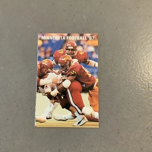Minnesota Gophers Fútbol 1985 Horarios NCAA - Imagen 1 de 2