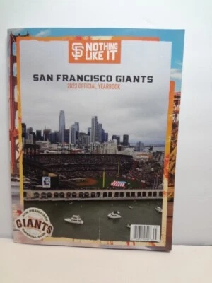 San Francisco GIANTS OFFICIAL YEARBOOK 2023 PROGRAM NLCS World Series Champions - Image 1 of 4