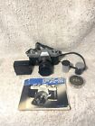 Yashica FX-2 SLR 35mm Film Camera W/ 50mm Lens + Manual & More Accessories