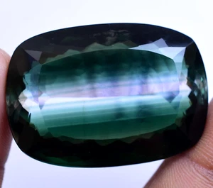 95.00 Ct Natural Bi-Color Tourmaline Cushion Rare Certified GIGANTIC Gemstone - Picture 1 of 4