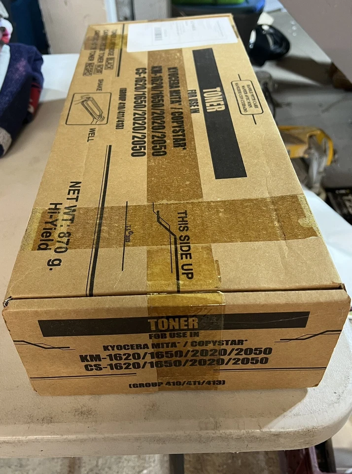 Toner Cartridge Black For Kyocera Mita Copystar KM-1620 /1650/2020/2050 CS-1620 - Imagem 1 de 1