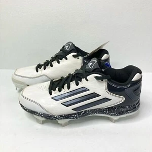 Adidas Power Alley 2 Metall Softballschuhe weiß schwarz grau Größe 6,5 Ortholite - Bild 1 von 12