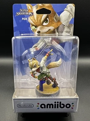 Fox amiibo Super Smash Bros (Nintendo 3DS & WiiU, 2014) - NIB - Image 1 of 4
