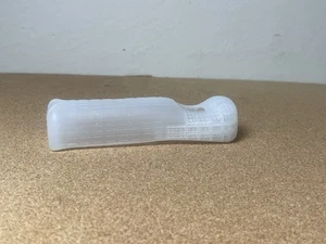 Nintendo Wii Motion Plus - Custodia cover impugnatura silicone gomma aggiuntiva remota - TRASPARENTE - Foto 1 di 3