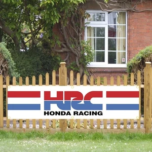 Astra HRC Honda Racing Car Flag Banner 2x8FT Garage Japan Motorbike Decoration - Picture 1 of 5