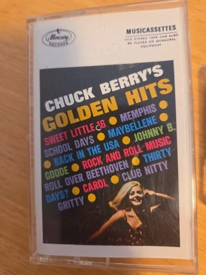 Chuck Berry’s Golden Hits by Chuck Berry Vintage Rock Cassette  - Image 1 of 4