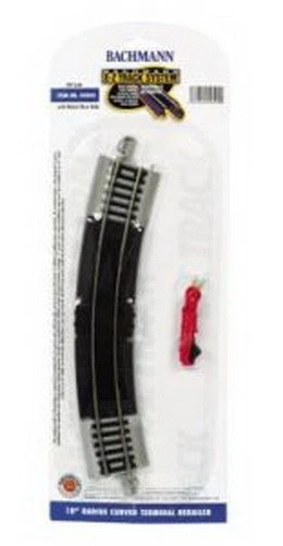 Bachmann 44502 HO Nickel Silver 18" Radius E-Z Curved Track Terminal Rerailer - Image 1 of 1