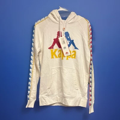 Sudadera con capucha Kappa 222 Banda Donnie para hombre - pequeña - NUEVA CON ETIQUETAS Foto 1 de 4