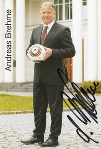 Andreas Brehme (†) -  original signierte Autogrammkarte - Picture 1 of 1