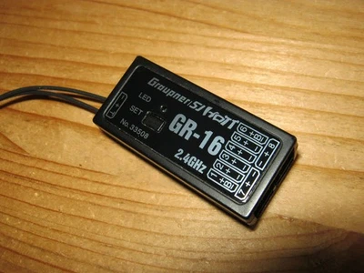 Graupner 2,4 Ghz  Empfänger GR 16 HoTT   - Bild 1 von 2
