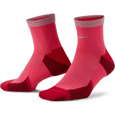 Nike Dri-FIT Spark CU7199-667 Mujer Rosa Acolchado Correr Calcetines al Tobillo JAX198 Foto 1 de 4