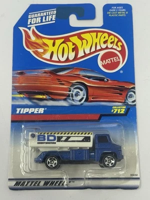 Camión de volteo Hot Wheels 1998 Blue Tipper #712 A7 Foto 1 de 4
