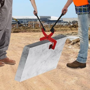 Alicates de elevación de placa de doble mango, alicates de mordida de piedra, alicates de mordida de piedra ajustables herramienta - Imagen 1 de 17