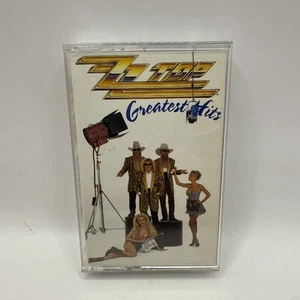 ZZ Top Greatest Hits Cassette Tape 1992 Warner Brothers Records Sharp Dressed  - Picture 1 of 5