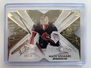Mads Sogaard 2022-23 SPX Radiance FX Gold, 10 /99, RFX-90